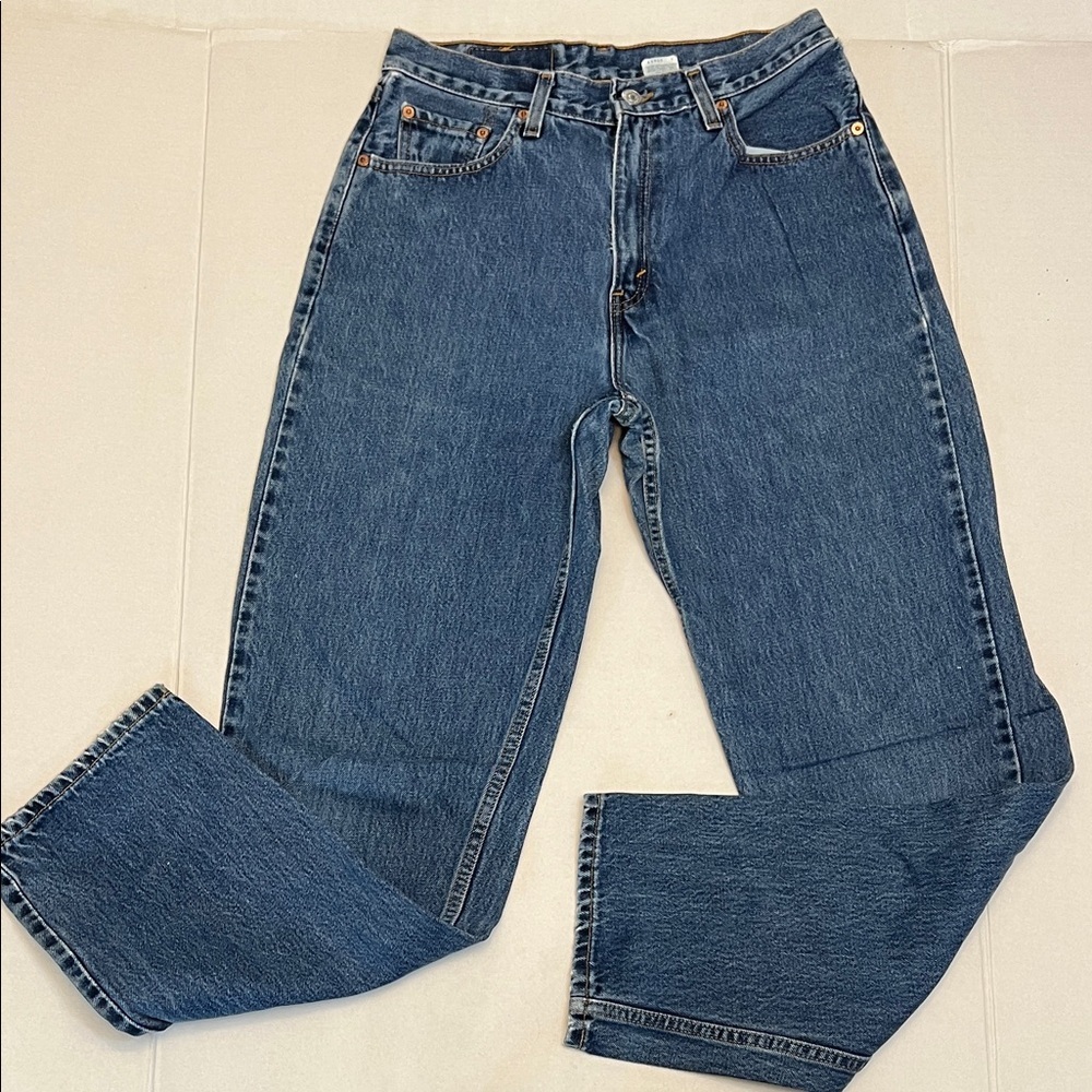 Y2K LEVI’S 560’s LOOSE FIT VINTAGE STRAIGHT LEG JEANS HIGH RISE COTTON SIZE 10